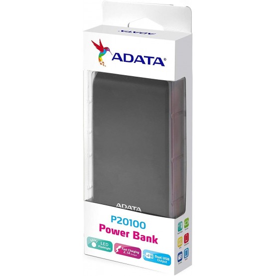 Acumulator A-Data P20100 AP20100-5V-CBKRD