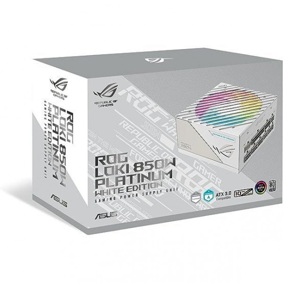 Sursa ASUS ROG LOKI SFX-L 850W Platinum White Edition ROG-LOKI-850P-WHITE-SFX-L-GAMING