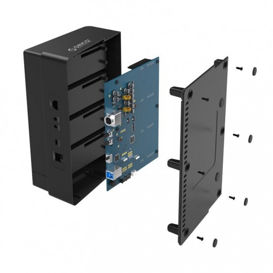 Rack Orico  6648US3-C-BK