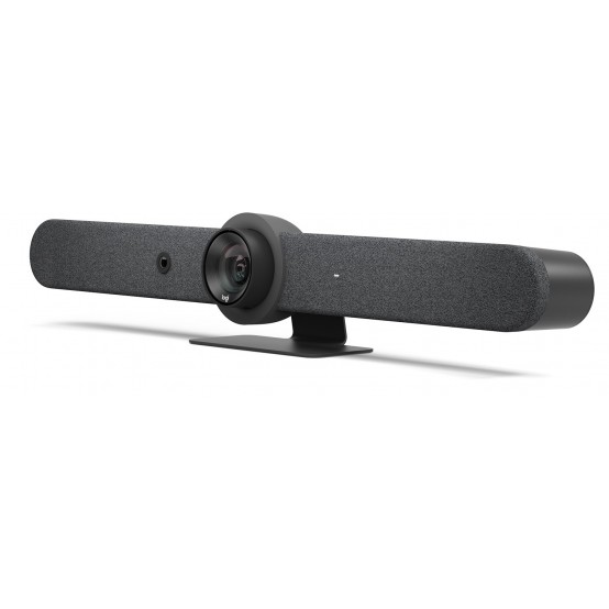 Camera web Logitech Rally Bar + Tap IP Graphite - Medium + Large Rooms Bundle 991-000422