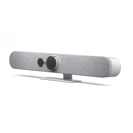 Camera web Logitech Rally Bar Mini Off-White - Premier all-in-one video bar for small to medium rooms 960-001352