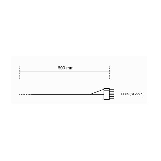 Cablu be quiet! PCI-E POWER CABLE CP-6610 BC070