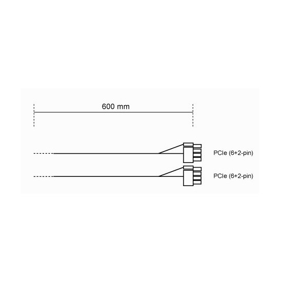 Cablu be quiet! PCI-E POWER CABLE CP-6620 BC071