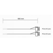 Cablu be quiet! PCI-E POWER CABLE CP-6620 BC071