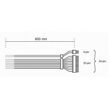 Cablu be quiet! MB POWER CABLE CB-6620 BC080