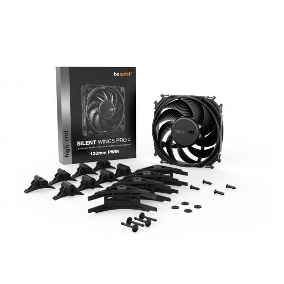Ventilator be quiet! Silent Wings PRO 4 120mm PWM BL098