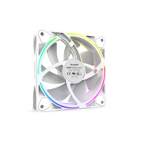 Ventilator be quiet! Light Wings White 120mm PWM Triple-Pack BL100