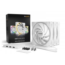 Ventilator be quiet! Light Wings White 140mm PWM High-Speed Triple-Pack BL103