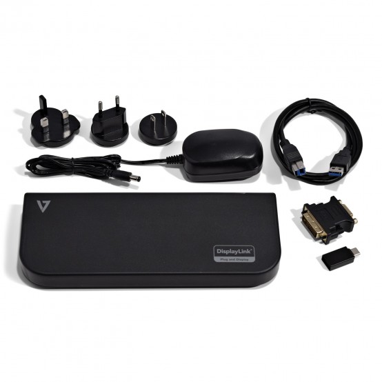Docking Station V7 USB Dual DisplayLink UDDS2