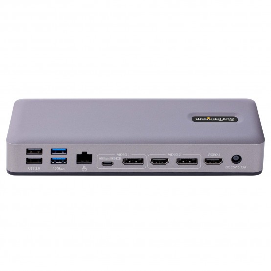Docking Station StarTech.com USB-C, 4K, Chromebook DK31C3MNCRUE