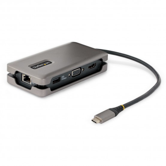 Docking Station StarTech.com USB-C Multiport Adapter, HDMI/VGA, Hub DKT31CVHPD3