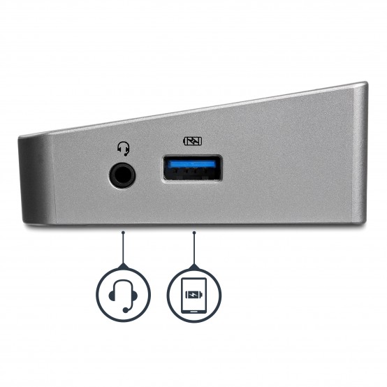 Docking Station StarTech.com Triple Monitor USB 3.0 USB3DOCKH2DP