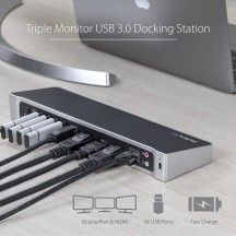 Docking Station StarTech.com Triple Monitor USB 3.0 USB3DOCKH2DP