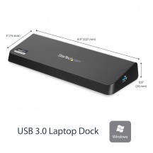 Docking Station StarTech.com USB 3.0 Dual HDMI/4K DP USB3DOCKHDPC