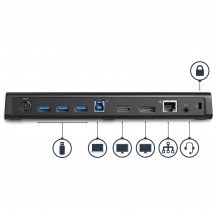 Docking Station StarTech.com USB 3.0 Dual HDMI/4K DP USB3DOCKHDPC