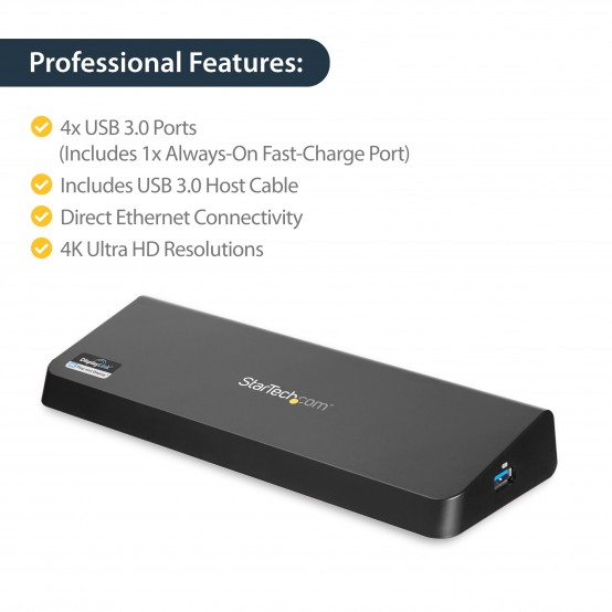Docking Station StarTech.com USB 3.0 Dual HDMI/4K DP USB3DOCKHDPC