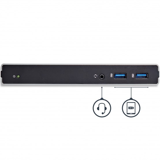 Docking Station StarTech.com Dual-Monitor USB 3.0 USB3SDOCKDD