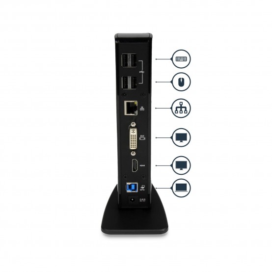 Docking Station StarTech.com Dual Monitor USB 3.0 USB3SDOCKHD