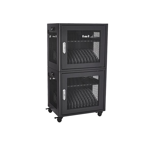 Cabinet V7 Charging Station - 12 Devices AC Schuko Power CHGSTA12AC-1E