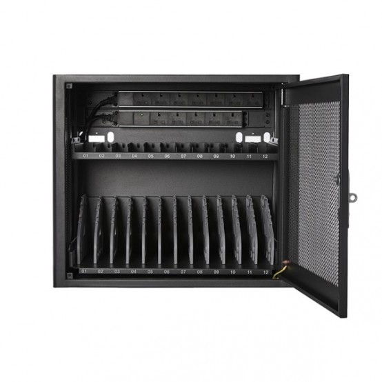 Cabinet V7 Charging Station - 12 Devices AC UK Power CHGSTA12AC-1K