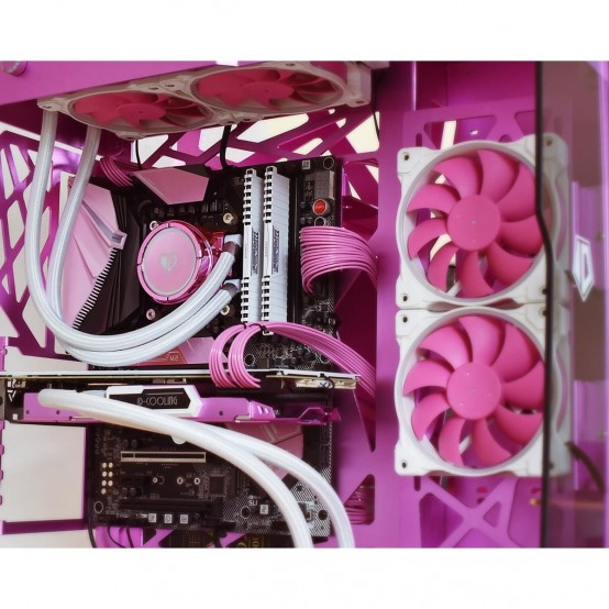Ventilator ID-Cooling  ZF-12025-PINK