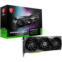 Placa video MSI GeForce RTX 4070 GAMING X SLIM V513-251R