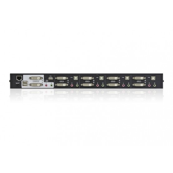 Switch KVM ATEN 4-Port USB DVI Dual Link Dual Display/Audio KVMP Switch CS1644A-AT-G