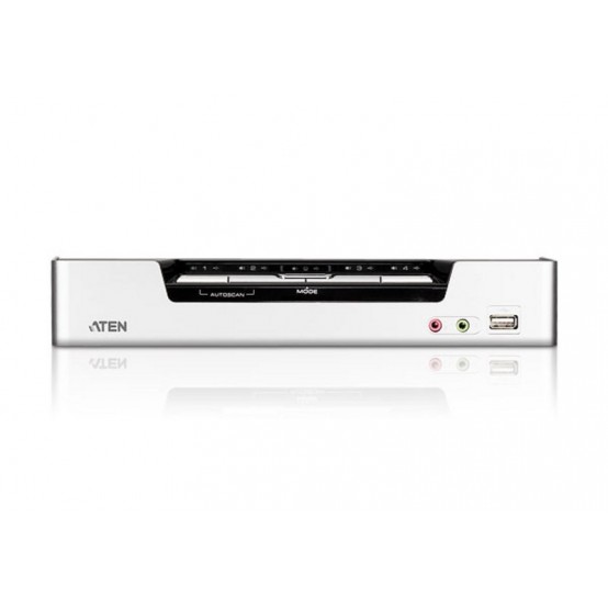 Switch KVM ATEN 4-Port USB HDMI/Audio KVMP Switch CS1794-AT-G
