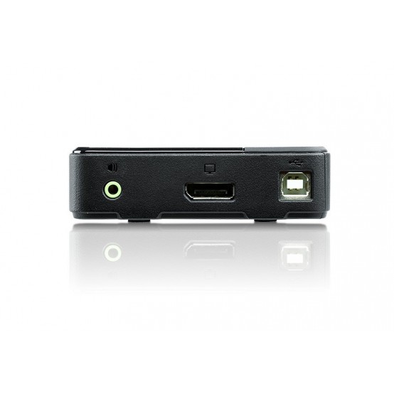 Switch KVM ATEN 2-Port USB DisplayPort/Audio (4K Supported and Cables included) CS782DP-AT
