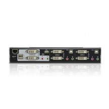 Switch KVM ATEN 2-Port USB DVI Dual Link Dual Display/Audio KVMP Switch CS1642A-AT-G