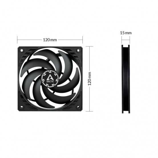 Ventilator Arctic P12 SLIM PWM PST ACFAN00187A