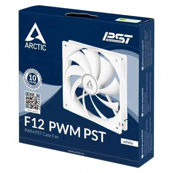 Ventilator Arctic F12 PWM PST white ACFAN00198A