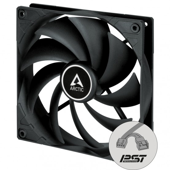 Ventilator Arctic F14 PWM PST CO, 140 mm, 200 - 1350 rpm, Continous Operation ACFAN00220A