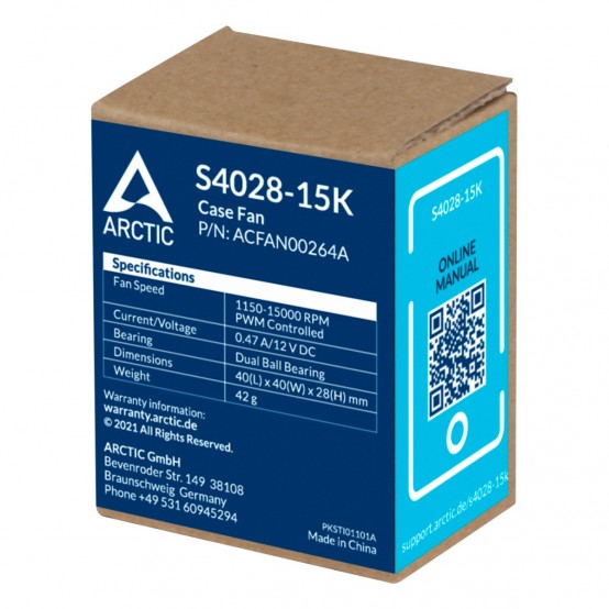 Ventilator Arctic S4028-15K ACFAN00264A