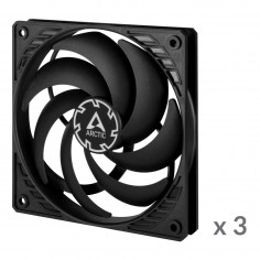 Ventilator Arctic P12 SLIM PWM PST, pachet 3 ventilatoare ACFAN00275A 2