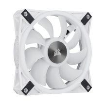 Ventilator Corsair iCUE QL120 RGB 120mm RGB PWM White Triple Fan Kit with Lighting Node CORE CO-9050104-WW
