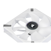 Ventilator Corsair ML140 RGB ELITE Premium 140mm PWM Magnetic Levitation Dual Fan Kit with iCUE Lighting Node CORE - White Fram