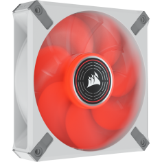 Ventilator Corsair ML120 LED ELITE Rosu Premium 120mm PWM Magnetic Levitation Fan, Alb CO-9050126-WW