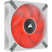 Ventilator Corsair ML120 LED ELITE Rosu Premium 120mm PWM Magnetic Levitation Fan, Alb CO-9050126-WW