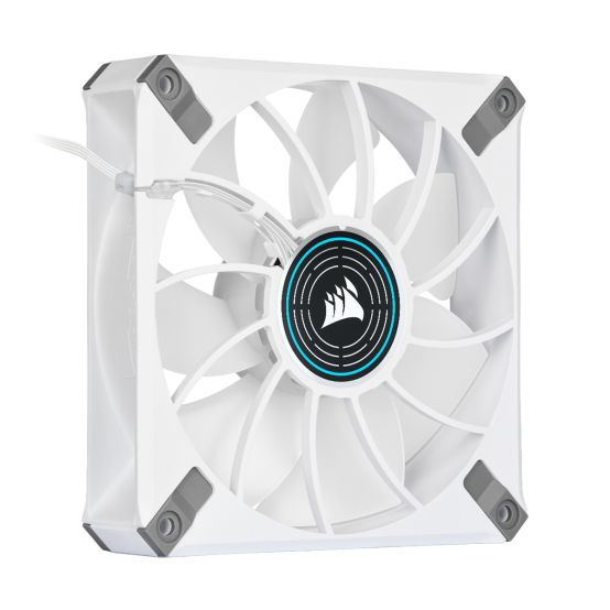 Ventilator Corsair ML120 LED ELITE Rosu Premium 120mm PWM Magnetic Levitation Fan, Alb CO-9050126-WW