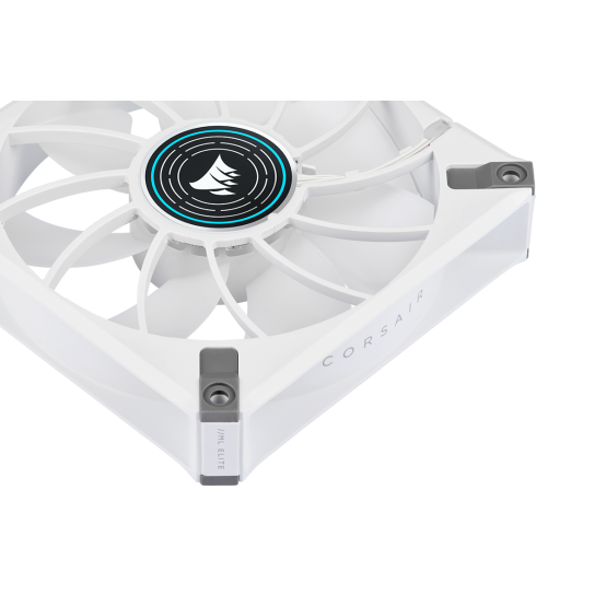 Ventilator Corsair ML120 LED ELITE Rosu Premium 120mm PWM Magnetic Levitation Fan, Alb CO-9050126-WW