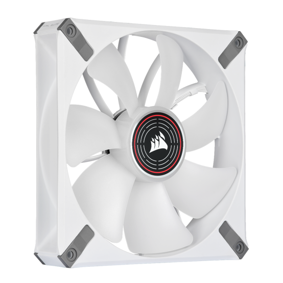 Ventilator Corsair ML140 LED ELITE Red Premium 140mm PWM Magnetic Levitation Fan, Alb CO-9050129-WW