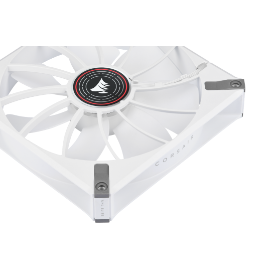 Ventilator Corsair ML140 LED ELITE Red Premium 140mm PWM Magnetic Levitation Fan, Alb CO-9050129-WW