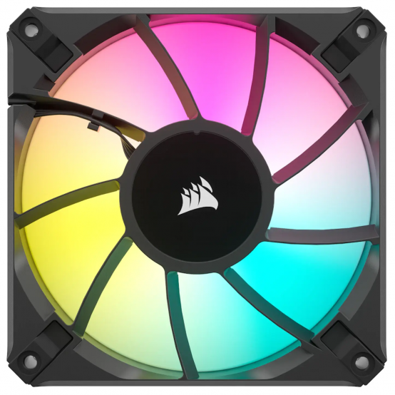 Ventilator Corsair AF120 Elite RGB, 120mm, Triple Pack, cu Lighting Node Core CO-9050154-WW