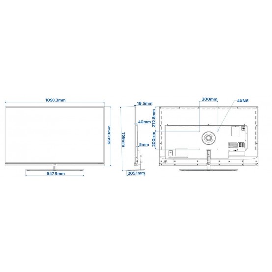 Televizor Philips 49HFL7011T/12