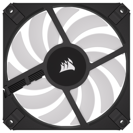 Ventilator Corsair AF120 RGB SLIM, 120mm RGB Fan Dual Pack - Negru, PWM CO-9050163-WW