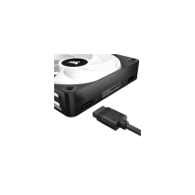 Ventilator Corsair iCUE LINK QX120 RGB, 120mm, PWM, kit 3 buc CO-9051002-WW