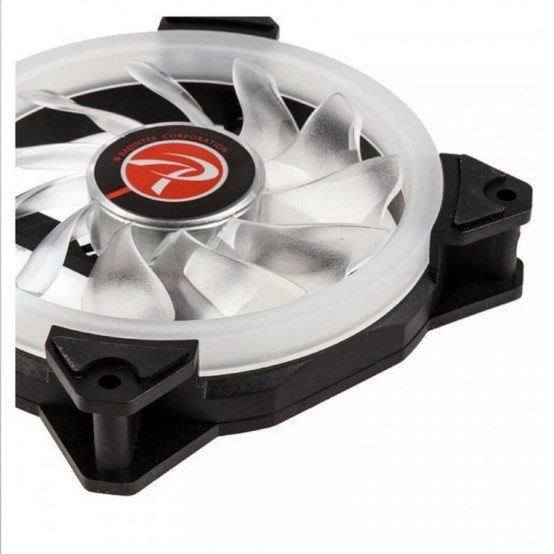 Ventilator Raijintek Set 3 ventilatoare Iris 12 Rainbow A-RGB LED + Controller - 120mm 0R40B00112
