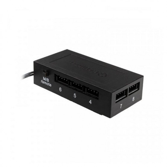 Ventilator Raijintek Set 3 ventilatoare Iris 12 Rainbow A-RGB LED + Controller - 120mm 0R40B00112