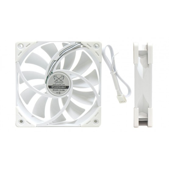 Ventilator Scythe Kaze Flex 120mm White PWM 300-1200rpm KF1225FD12W-P